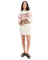 The Roxy Womens Love Again Jumper in Egret