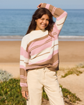 The Roxy Womens Love Again Jumper in Egret