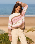 The Roxy Womens Love Again Jumper in Egret