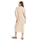 The Roxy Womens Seashell Song Dress in Parchment