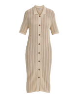 The Roxy Womens Seashell Song Dress in Parchment