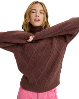 The Roxy Womens Picture Moment Jumper in Huckleberry