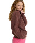 The Roxy Womens Picture Moment Jumper in Huckleberry