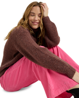 The Roxy Womens Picture Moment Jumper in Huckleberry