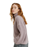 The Roxy Womens Home Again Half Zip Sweatshirt in Nirvana