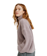 The Roxy Womens Home Again Half Zip Sweatshirt in Nirvana