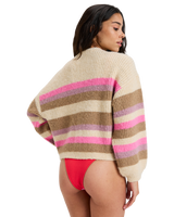 The Roxy Womens Marble Tiles Cardigan in Parchment