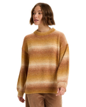 The Roxy Womens Love Again Jumper in Ochre