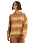 The Roxy Womens Love Again Jumper in Ochre