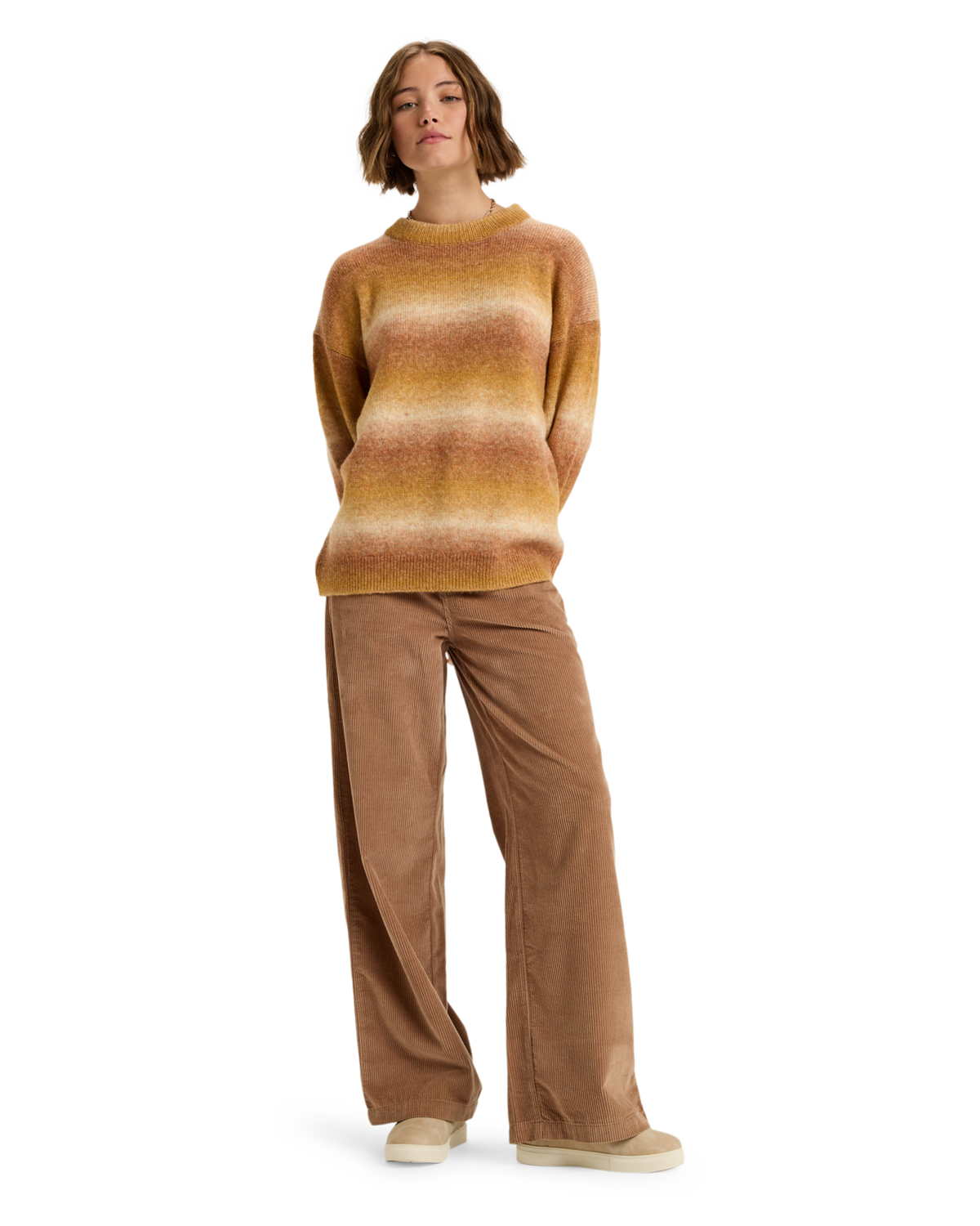The Roxy Womens Love Again Jumper in Ochre