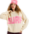 The Roxy Womens Exploring Heart Jumper in Parchment