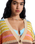 Cosmic Coast Stripes Cardigan in Coconut Milk Horizon Prism