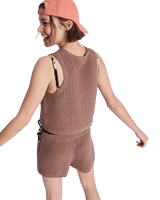 Beach Bungalow Top in Brownie