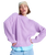 The Roxy Womens Coming Home Again Sweatshirt in Crocus Petal