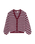 The Roxy Womens Deep As The Ocean Stripes Cardigan in Beet Red All Star Stripe