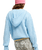 The Roxy Womens Go To The Top Zip Hoodie in Cerulean