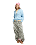 The Roxy Womens Go To The Top Zip Hoodie in Cerulean