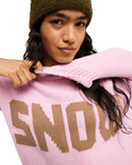 The Roxy Womens Exploring Snow Jumper in Pink Lavender