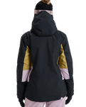 The Roxy Womens Stormdash Technical Jacket in Fennel Seed