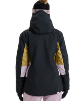 The Roxy Womens Stormdash Technical Jacket in Fennel Seed