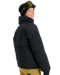 The Roxy Womens Snow Winter Rebel Technical Jacket in True Black