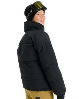 The Roxy Womens Snow Winter Rebel Technical Jacket in True Black