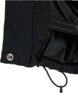 The Roxy Womens Snow Winter Rebel Technical Jacket in True Black