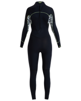 The Roxy Swell Series 3/2mm Back Zip Wetsuit in Egret Mo Rockin Vibes | Available at Anns Cottage