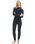 The Roxy Womens 5/4/3 Prologue 5mm Back Zip Wetsuit in Black