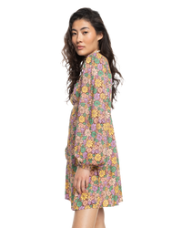 The Roxy Womens Coastal Sound Dress in Rootbeer