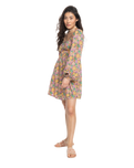 The Roxy Womens Coastal Sound Dress in Rootbeer