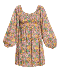 The Roxy Womens Coastal Sound Dress in Rootbeer