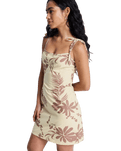 New Nostalgia Printed Dress in Golden Haze Sweet Mai