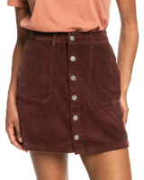 The Roxy Womens Silent River Skirt in Bitter Chocolate