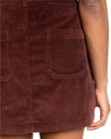 The Roxy Womens Silent River Skirt in Bitter Chocolate