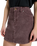 The Roxy Womens Rainfall Mini Corduroy Skirt in Huckleberry