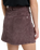 The Roxy Womens Rainfall Mini Corduroy Skirt in Huckleberry