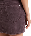 The Roxy Womens Rainfall Mini Corduroy Skirt in Huckleberry
