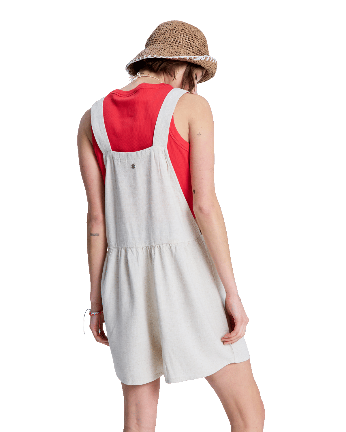 Easy Isle Romper in Natural