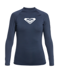 Whole Hearted Long Sleeve Rash Vest in Mood Indigo