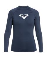 Whole Hearted Long Sleeve Rash Vest in Mood Indigo