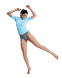 Whole Hearted Rash Vest in Tanager Turquoise