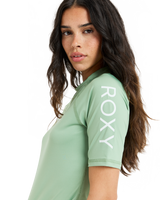 The Roxy Whole Hearted Rash Vest in Basil | Available at Anns Cottage