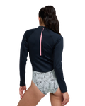 Pro Surf Onesie Swimsuit in Anthracite Popiscus