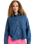 The Roxy Womens Another Reflect Denim Shirt Jacket in Medium Blue