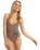 The Roxy Womens Lasca One Piece Swimsuit in Deep Taupe
