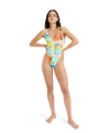 The Roxy Womens Atlas One Piece Swimsuit in Skyway