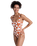 Hazy Days One Piece Swimsuit in Ginger Spice Flora