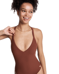Sunshine One Piece Swimsuit in Cappuccino