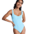 Palm Dreams One Piece Swimsuit in Tanager Turquoise